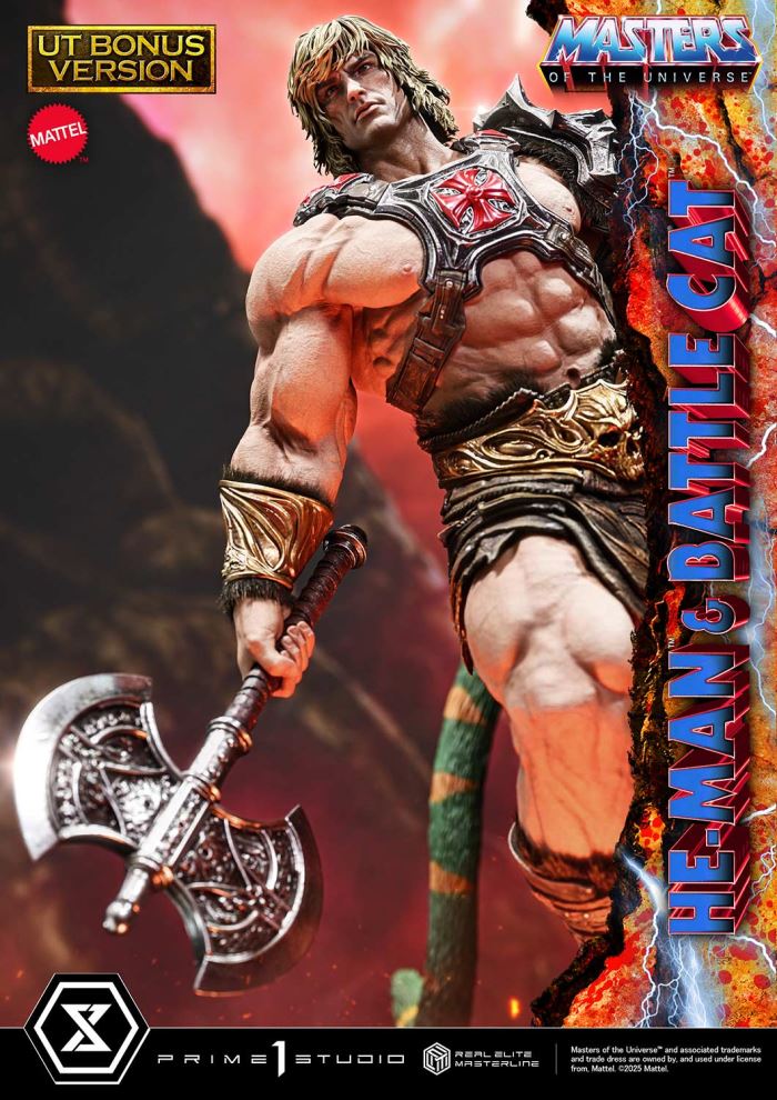 Masters of the Universe He-Man & Battle Cat Ultimate Version 