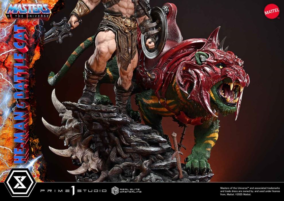 Masters of the Universe He-Man & Battle Cat Ultimate Version 