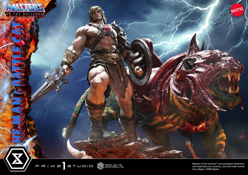 Masters of the Universe He-Man & Battle Cat Ultimate Version 