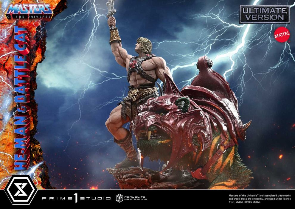 Masters of the Universe He-Man & Battle Cat Ultimate Version 