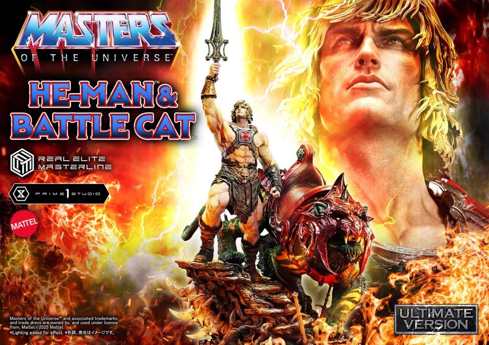 Masters of the Universe He-Man & Battle Cat Ultimate Version 