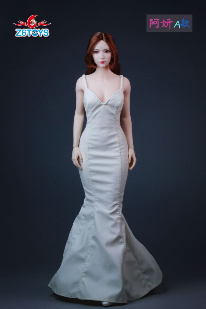 Asian youthful beauty head sculpture [ZC018] 1/6