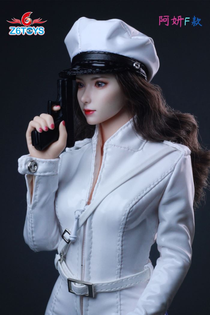 Asian youthful beauty head sculpture [ZC018] 1/6