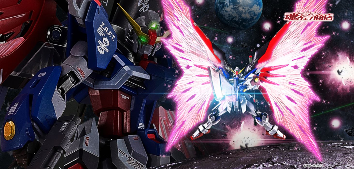 METAL ROBOT Spirits <SIDE MS> Destiny Gundam [Re:Coordinate] Wings of Light & Effect Set