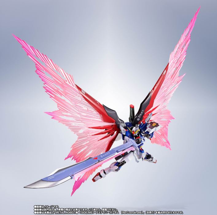 METAL ROBOT Spirits <SIDE MS> Destiny Gundam [Re:Coordinate] Wings of Light & Effect Set