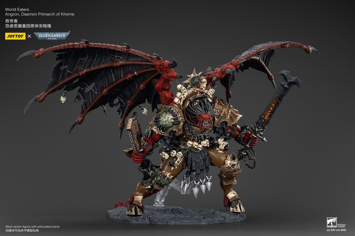 Warhammer 40K- World Eater Khorne Daemon Primarch Angron 1/18