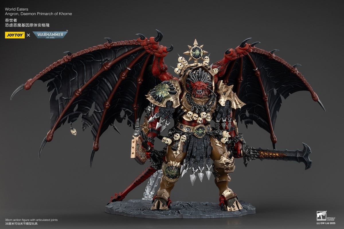 Warhammer 40K- World Eater Khorne Daemon Primarch Angron 1/18