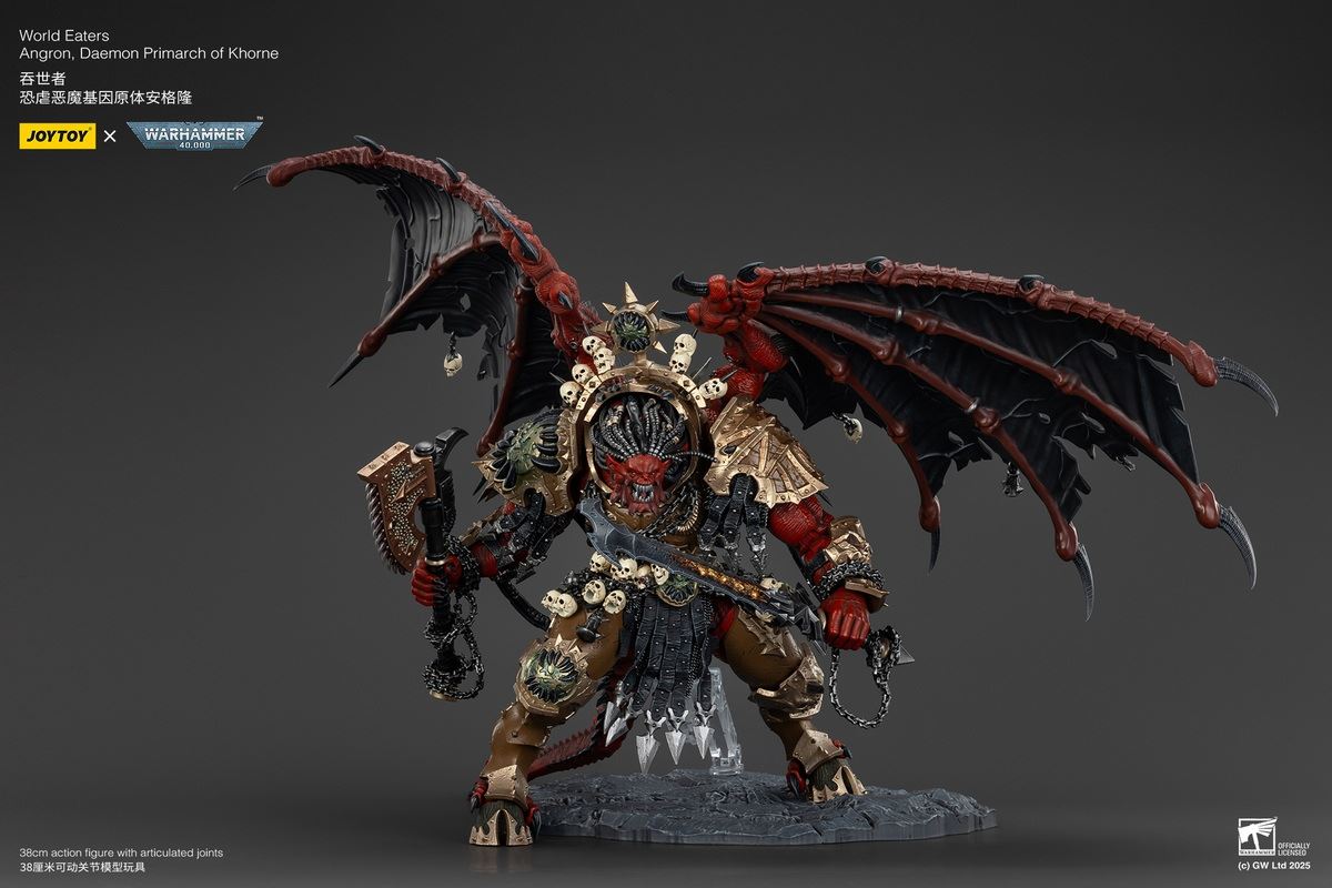 Warhammer 40K- World Eater Khorne Daemon Primarch Angron 1/18
