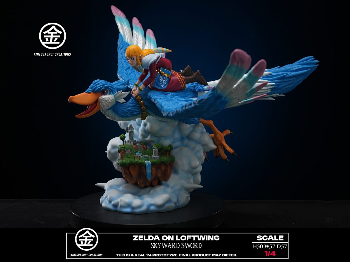Zelda On Loftwing - The Legend of Zelda: Skyward Sword