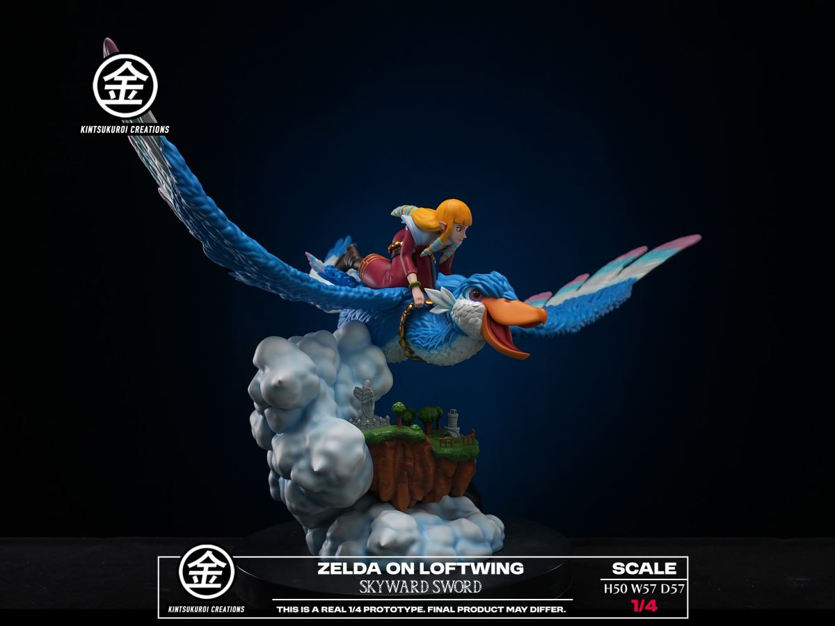 Zelda On Loftwing - The Legend of Zelda: Skyward Sword
