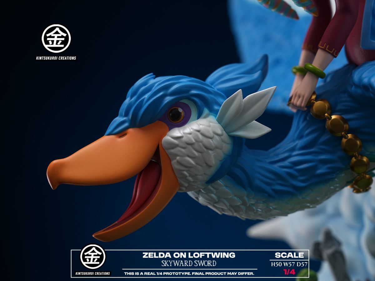 Zelda On Loftwing - The Legend of Zelda: Skyward Sword