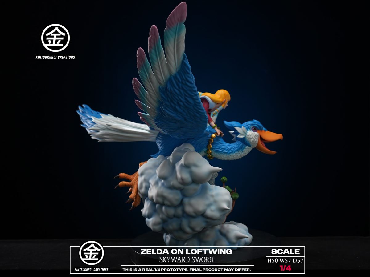 Zelda On Loftwing - The Legend of Zelda: Skyward Sword