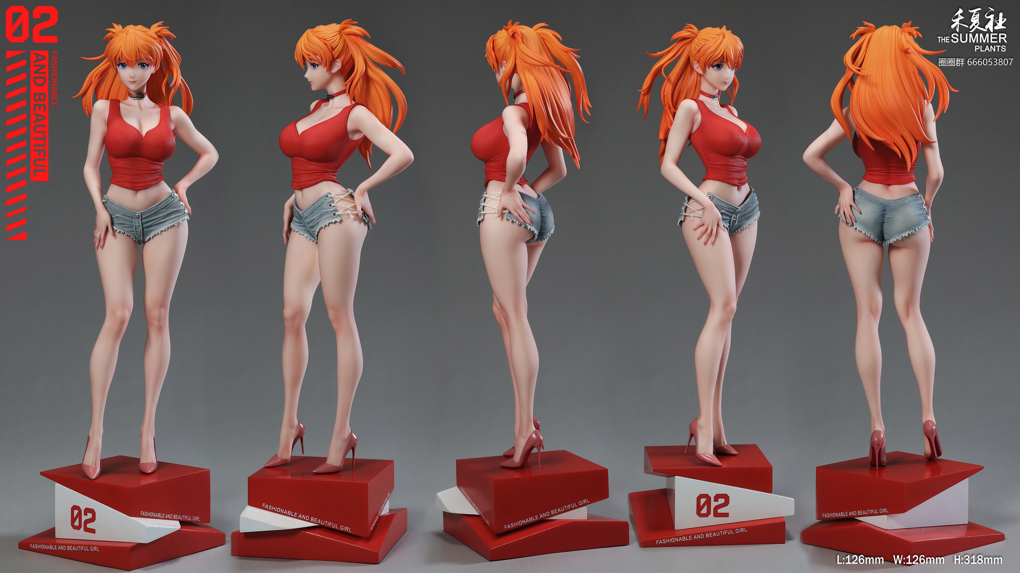 Asuka - Evangelion 1/6
