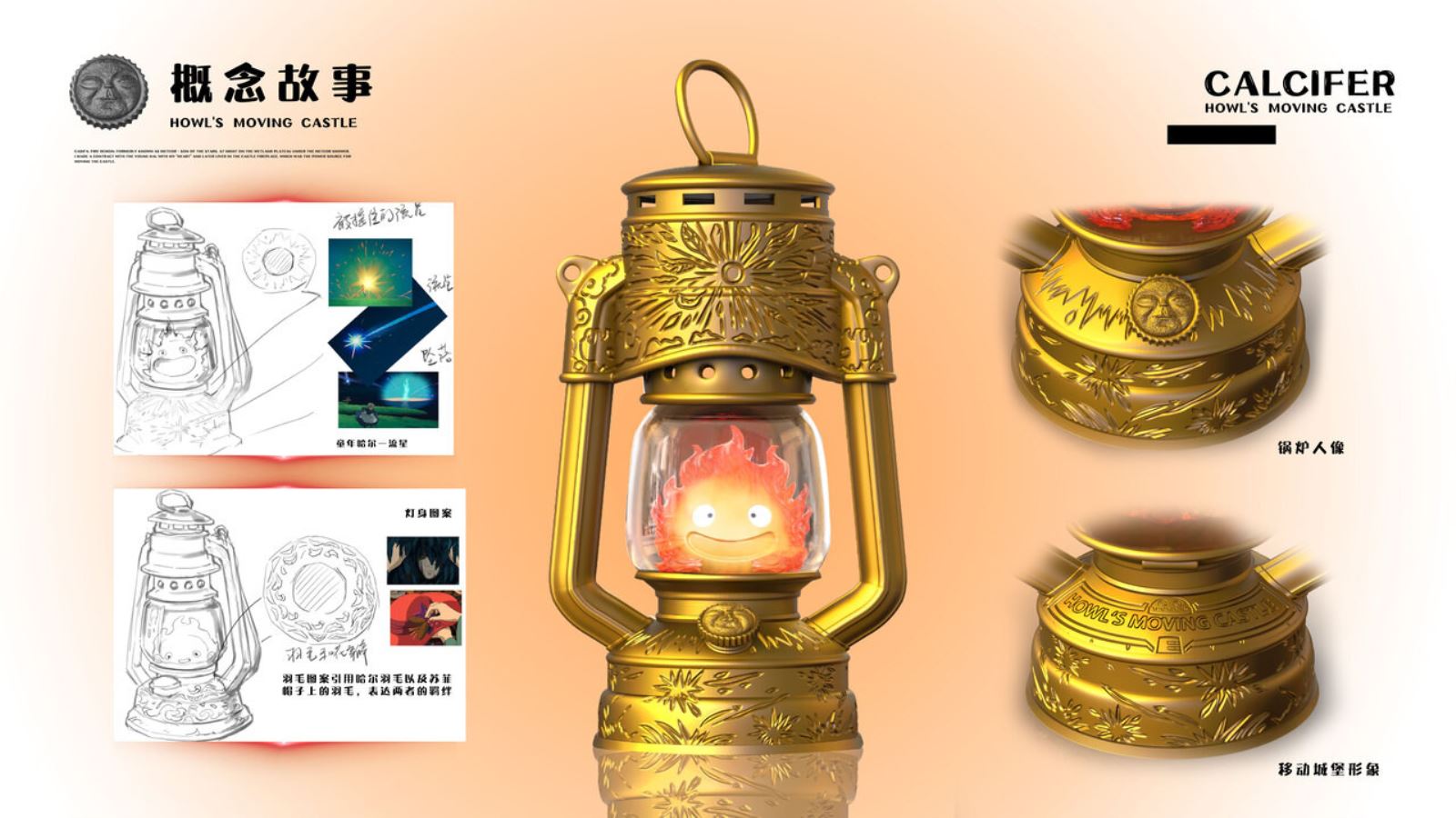 Kerosene lamp Calcifer