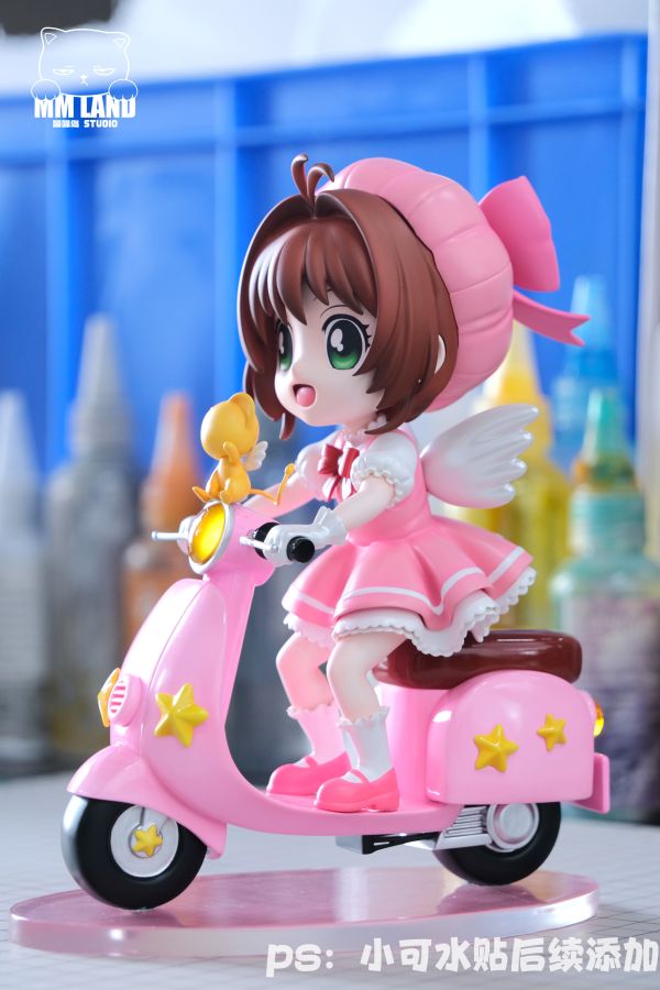 Cardcaptor Sakura riding Motorcycle