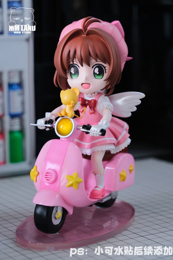 Cardcaptor Sakura riding Motorcycle