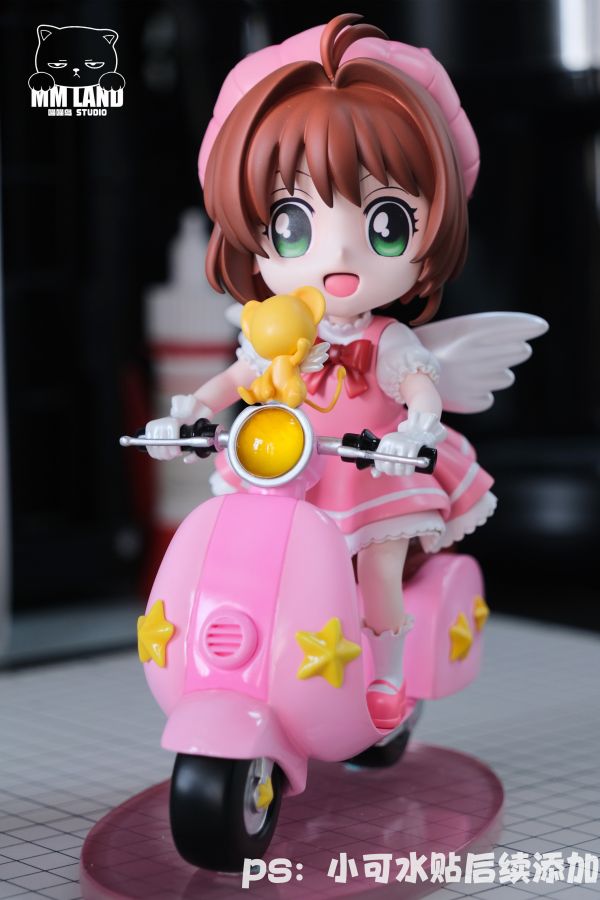 Cardcaptor Sakura riding Motorcycle