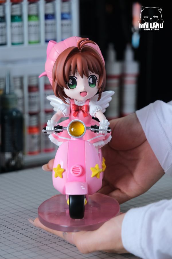 Cardcaptor Sakura riding Motorcycle