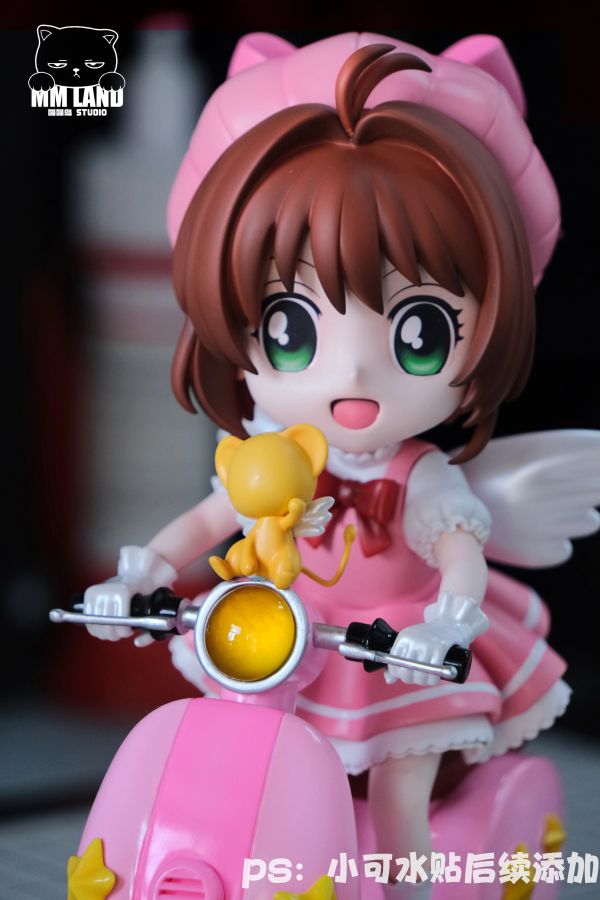 Cardcaptor Sakura riding Motorcycle