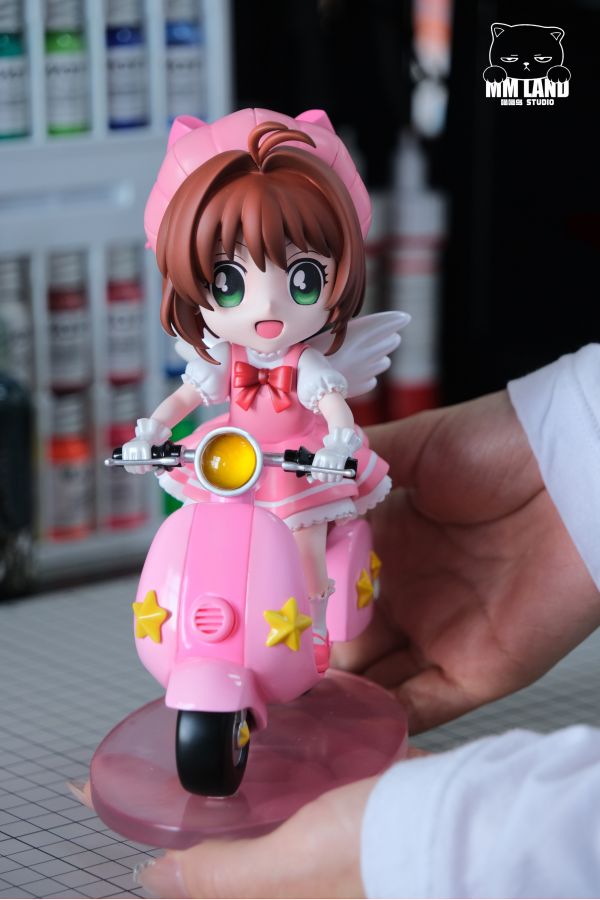 Cardcaptor Sakura riding Motorcycle