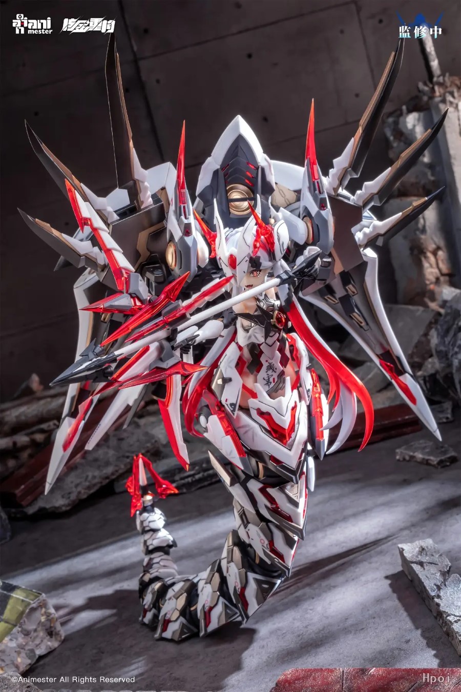 Polaris Star White 1/12 Plastic Model Kit