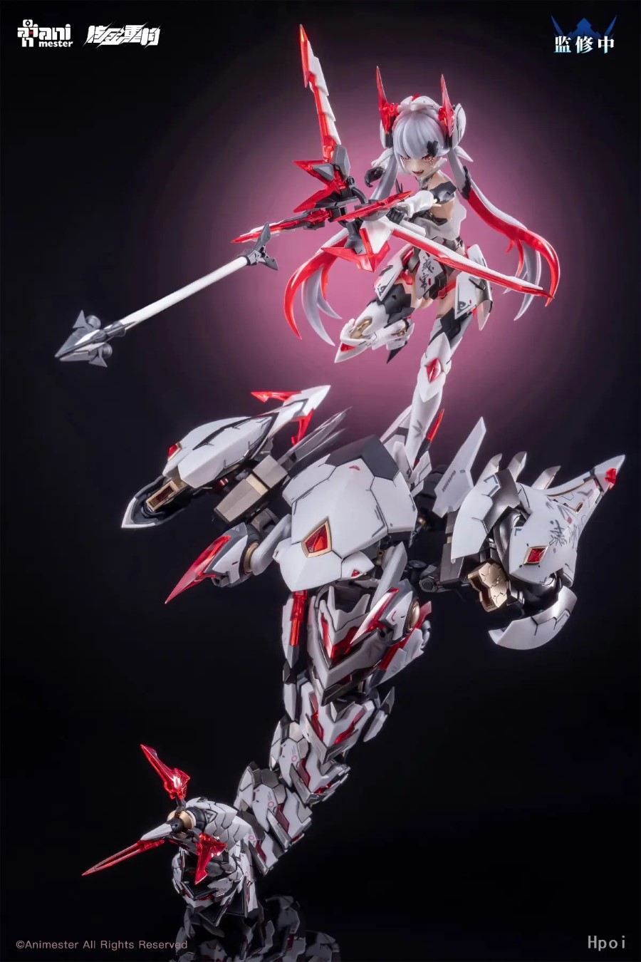 Polaris Star White 1/12 Plastic Model Kit