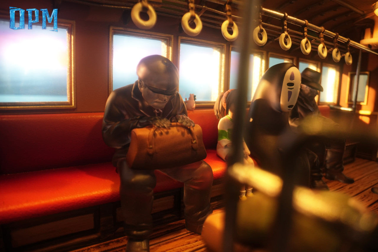 Bus on the sea - Spirited Away