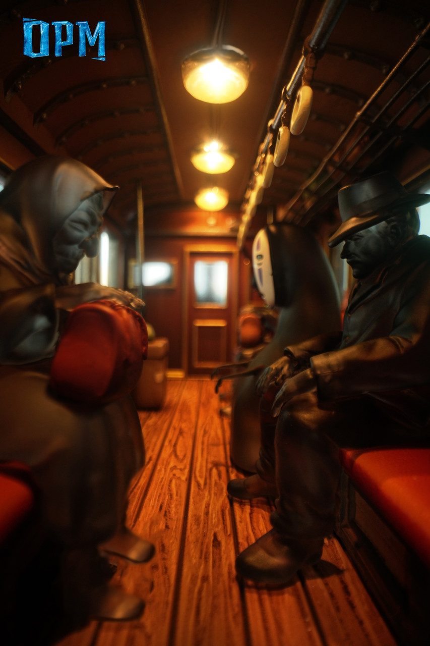 Bus on the sea - Spirited Away