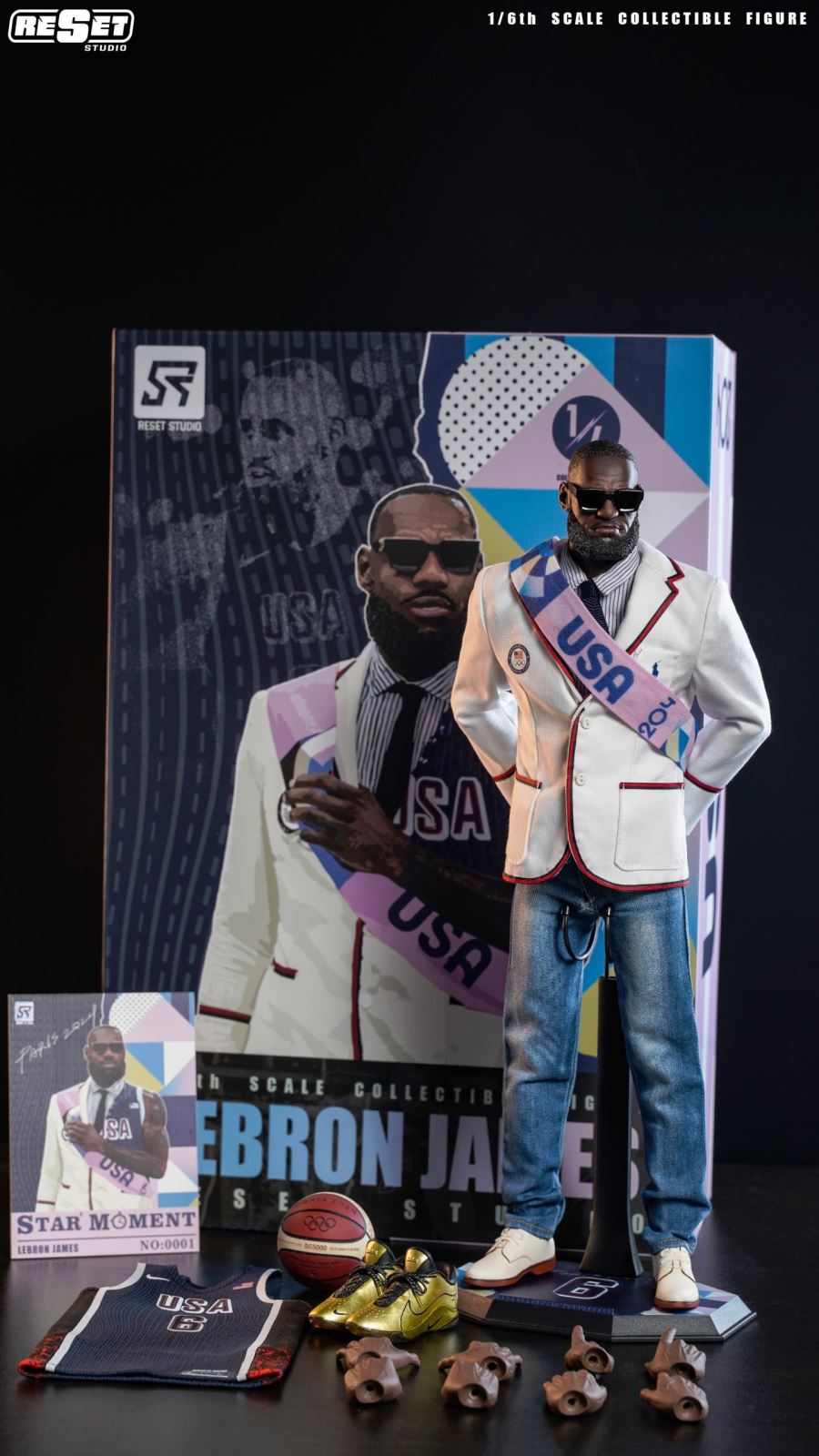 Team USA Olympics James 1/6