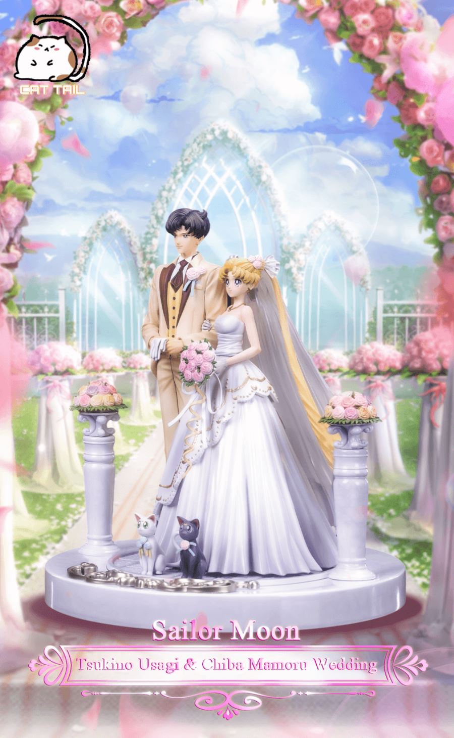 Tsukino Usagi & Chiba Mamoru Wedding - Sailor Moon