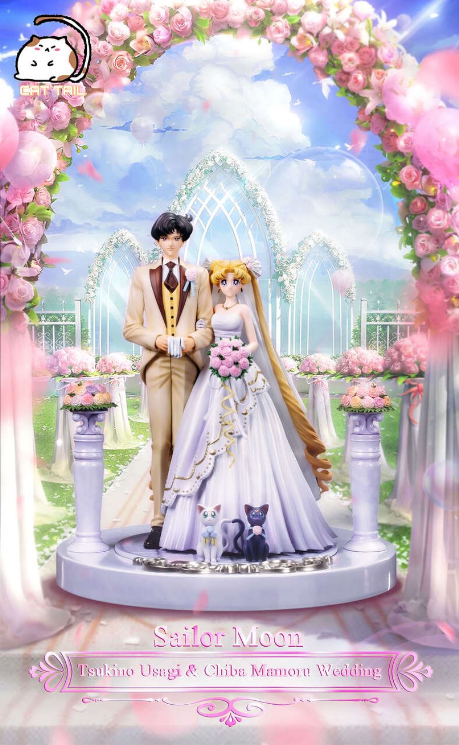 Tsukino Usagi & Chiba Mamoru Wedding - Sailor Moon