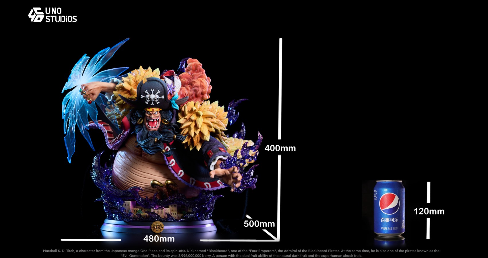 Marshall D. Teach Blackbeard - One Piece