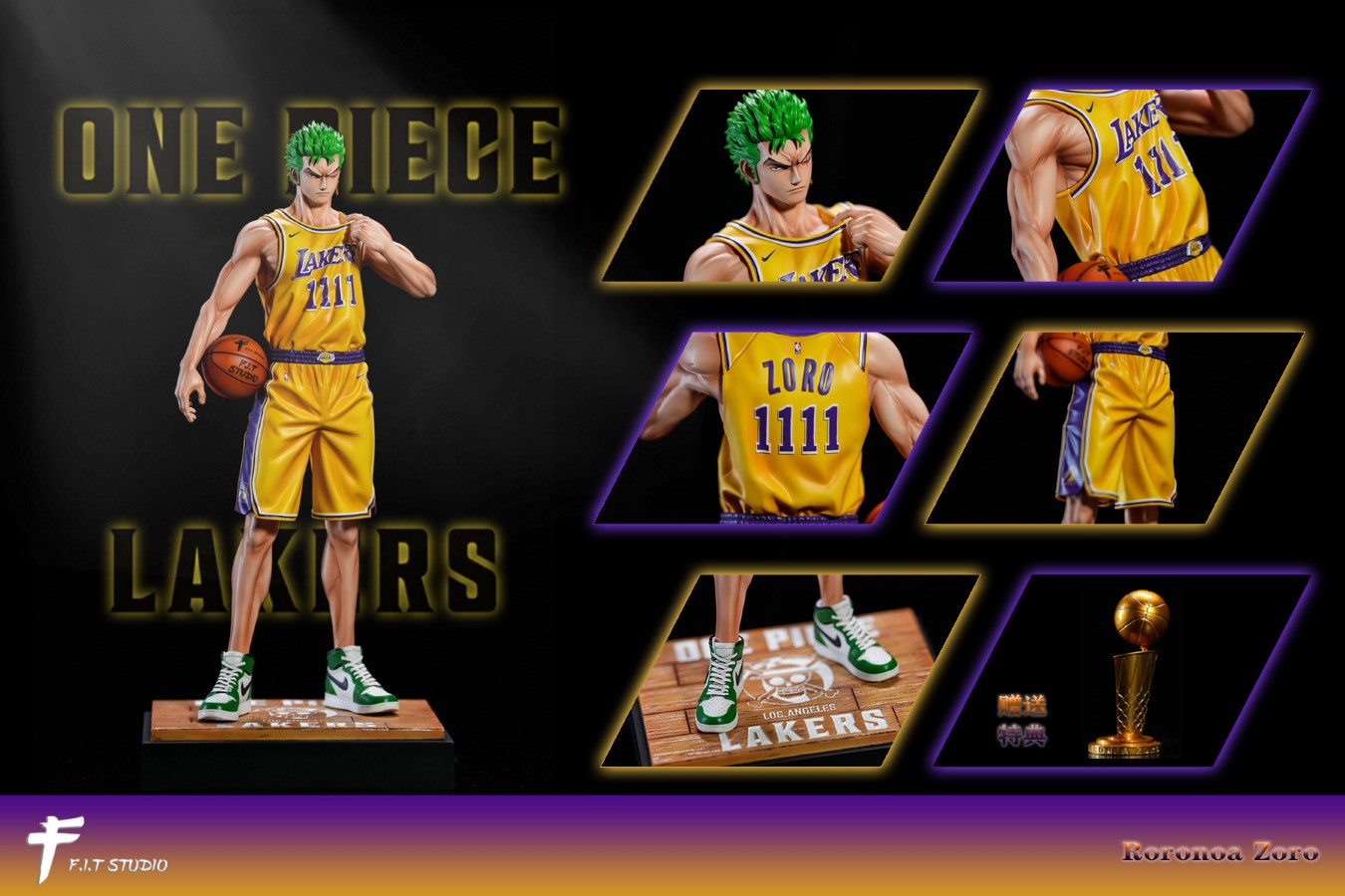 Zoro Professional Basketball - One Piece