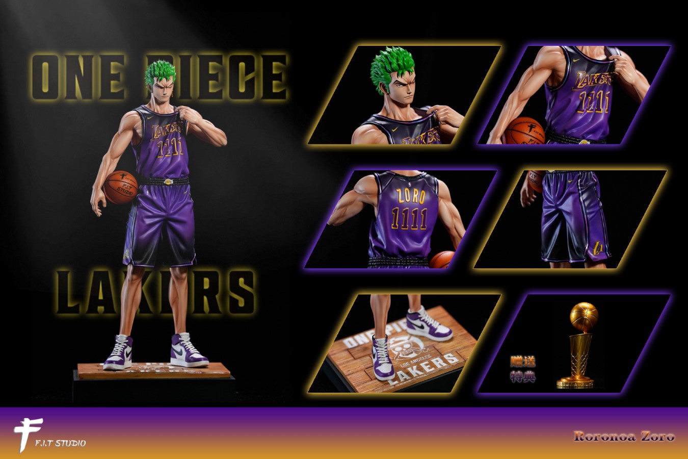 Zoro Professional Basketball - One Piece
