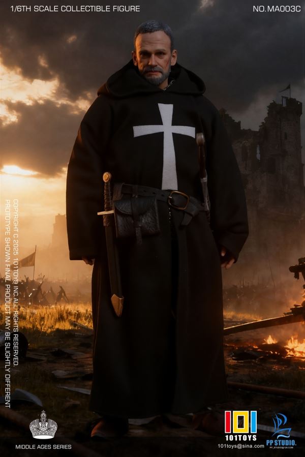 Heavenly Kingdom Dynasty Balian / Captain of the Guard / Hospital Knight & Warhorse 1/6