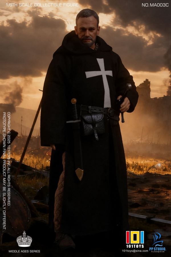 Heavenly Kingdom Dynasty Balian / Captain of the Guard / Hospital Knight & Warhorse 1/6