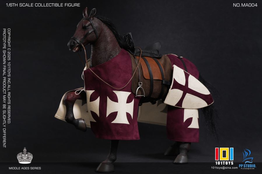 Heavenly Kingdom Dynasty Balian / Captain of the Guard / Hospital Knight & Warhorse 1/6