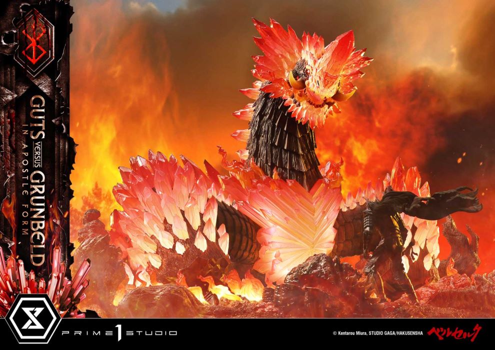 Berserk Guts Versus Grunbeld in Apostle Form