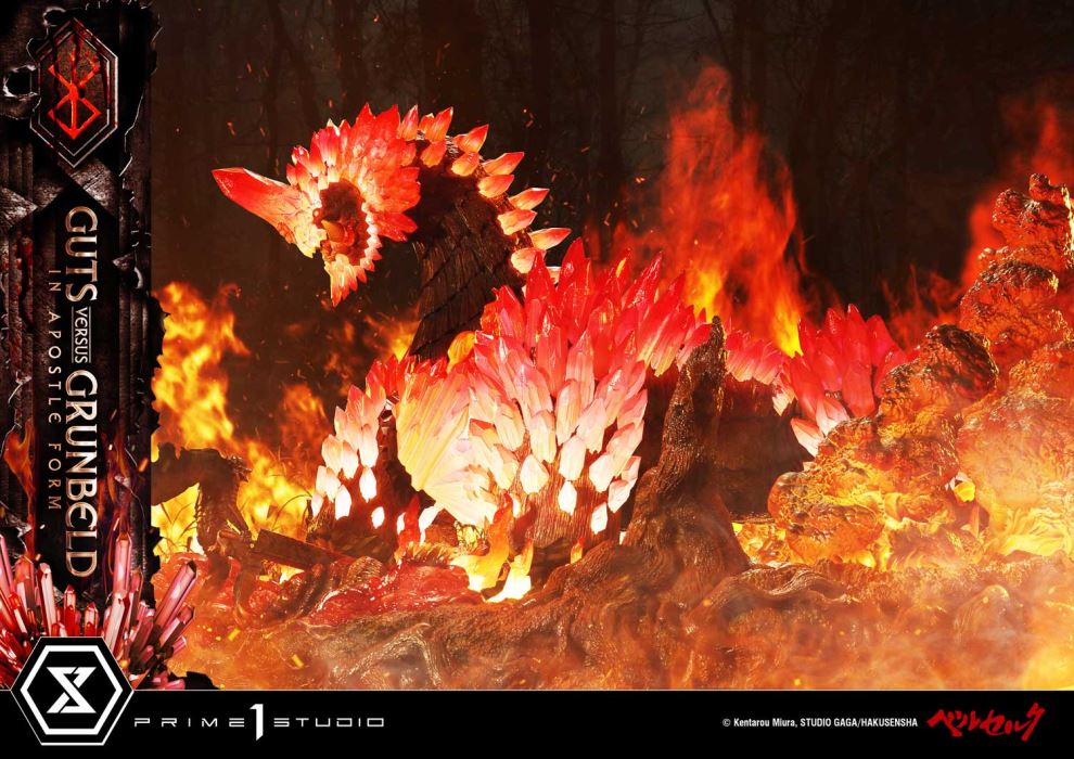 Berserk Guts Versus Grunbeld in Apostle Form