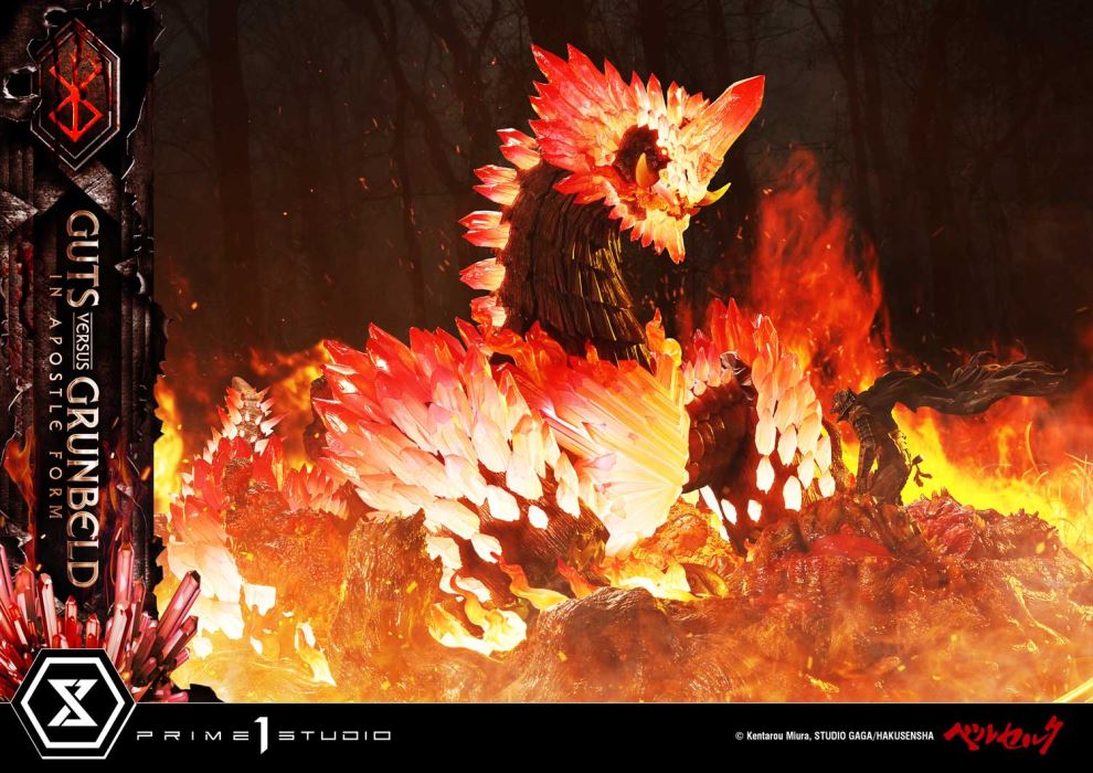 Berserk Guts Versus Grunbeld in Apostle Form