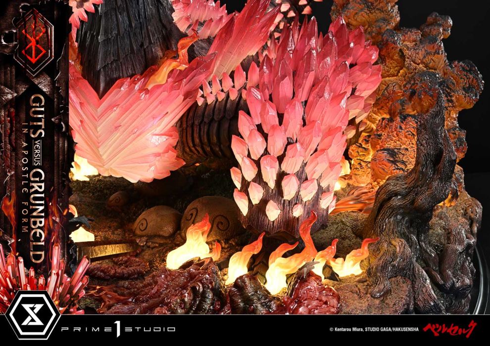 Berserk Guts Versus Grunbeld in Apostle Form