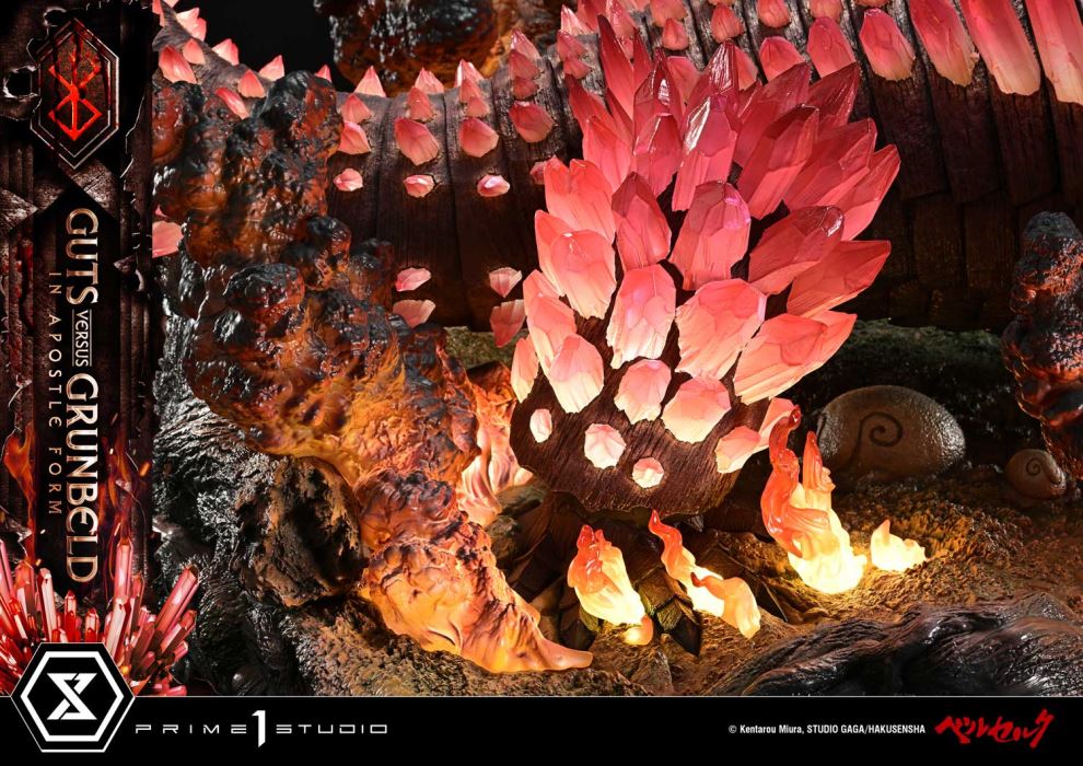 Berserk Guts Versus Grunbeld in Apostle Form