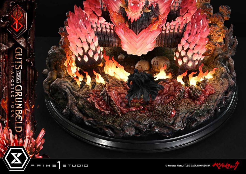 Berserk Guts Versus Grunbeld in Apostle Form