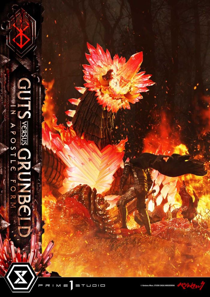 Berserk Guts Versus Grunbeld in Apostle Form
