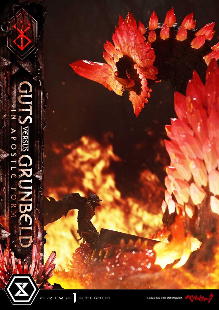 Berserk Guts Versus Grunbeld in Apostle Form