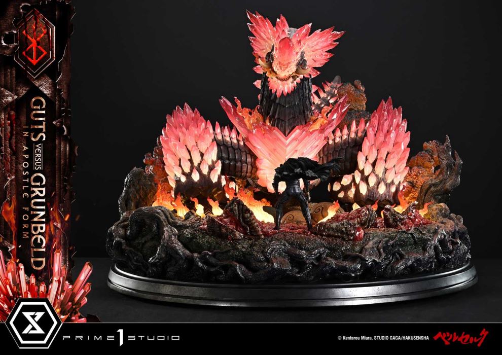 Berserk Guts Versus Grunbeld in Apostle Form