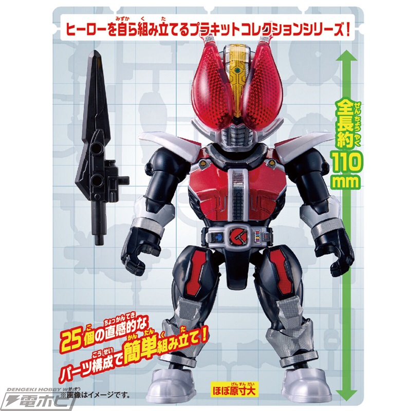 Quick Builders Kamen Rider Saber / Den-O / Zett