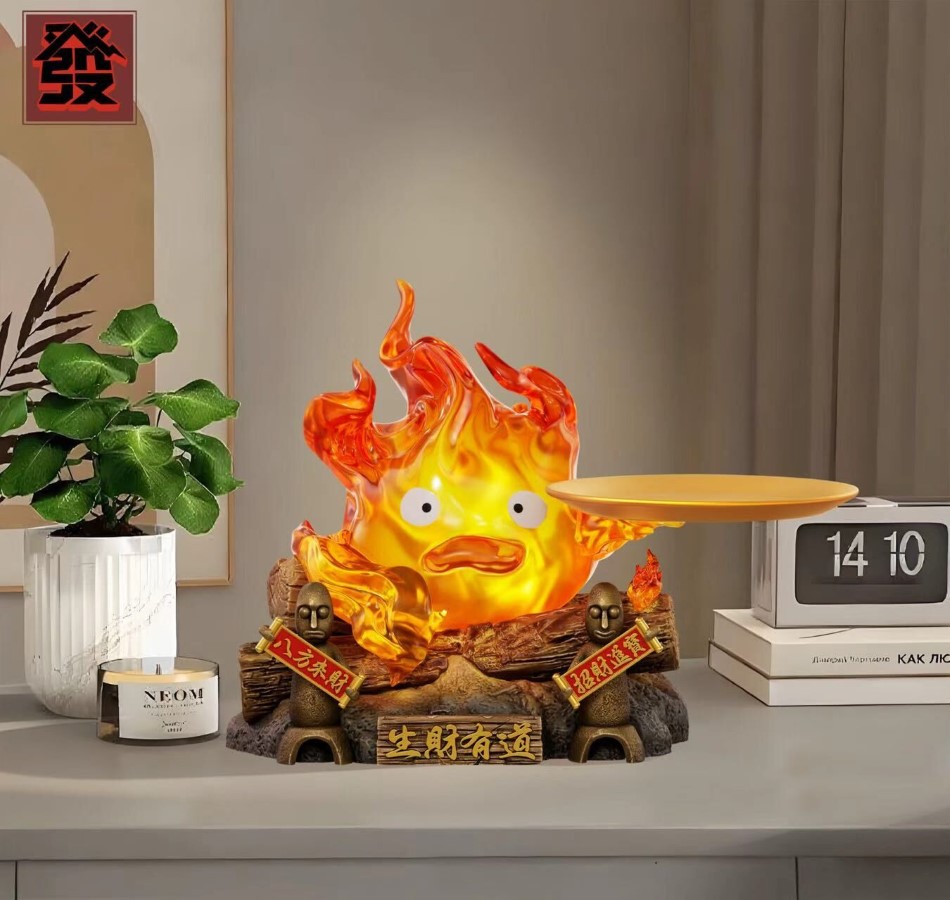 Calcifer Storage Ornament