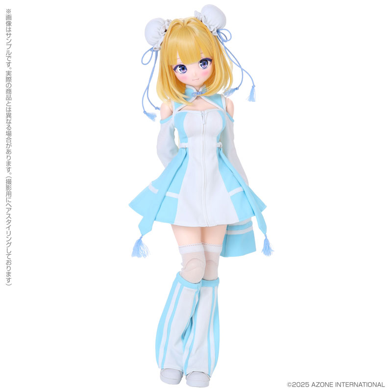 Poe-Poe x Iris Collect petit Komomo -Kaputto Chuukaman Girl!- (Angelic Blue ver.) Complete Doll