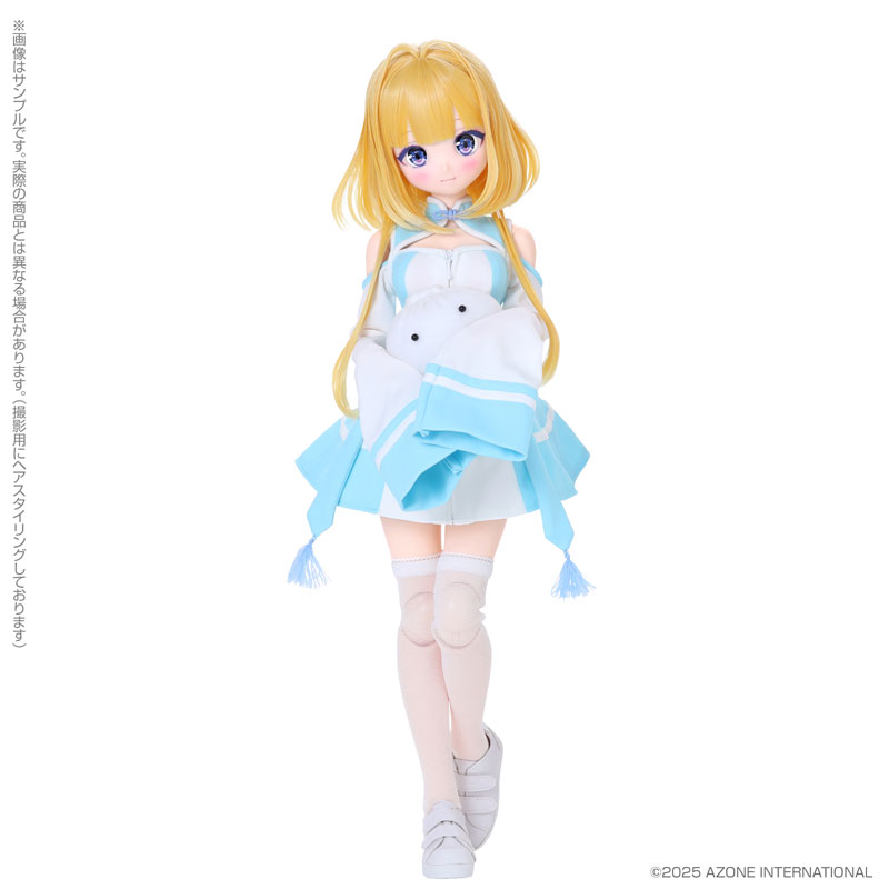 Poe-Poe x Iris Collect petit Komomo -Kaputto Chuukaman Girl!- (Angelic Blue ver.) Complete Doll